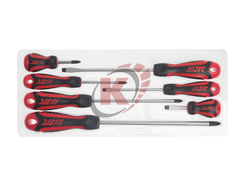 Набор отверток усиленных, 7 предметов (JTC-7643)