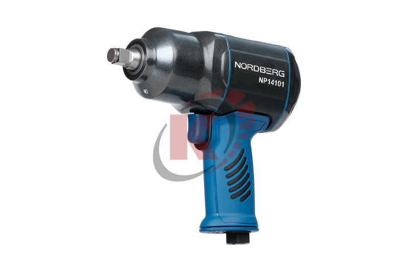 Пневмогайковерт 1/2" 1300Nm с глубок.головками 17-27мм (NP14101K) Nordberg