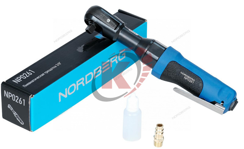 Пневмогайковерт 3/8" 88Nm (NP0261) угловой Nordberg