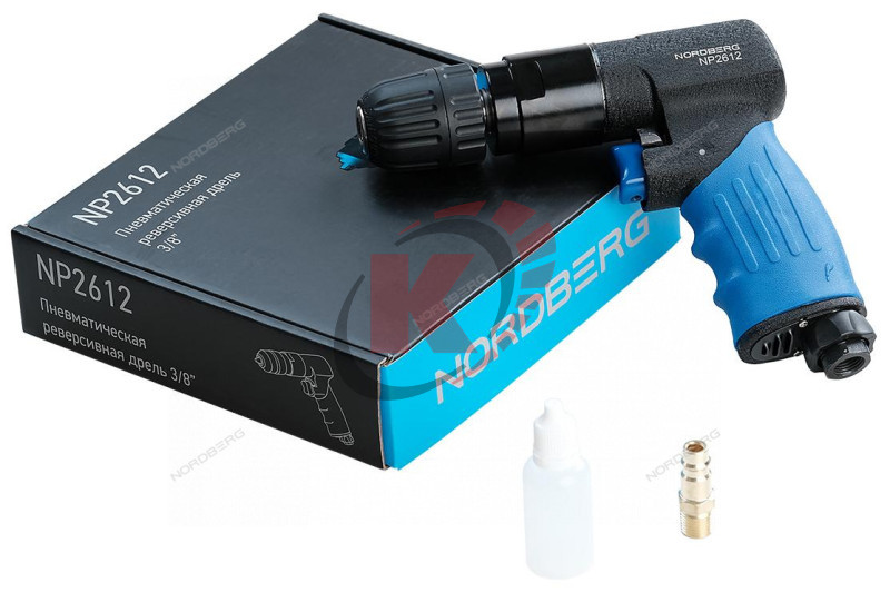 Пневмодрель d=10, n=1800 об/мин (NP2612) Nordberg