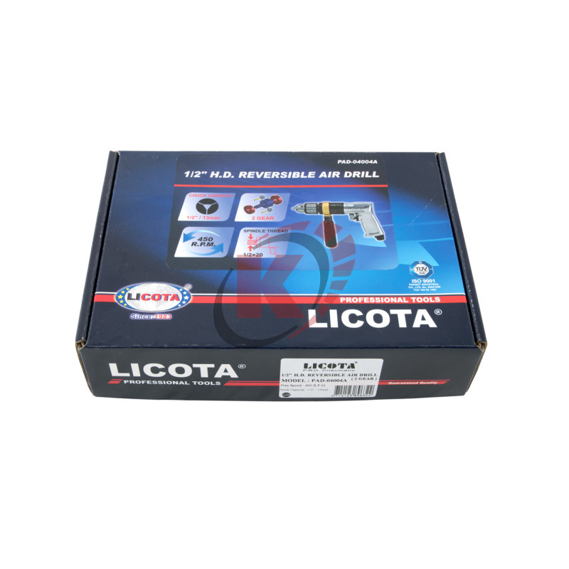 Пневмодрель d=13, n=450 об/мин ЗВП (PAD-04004A) Licota