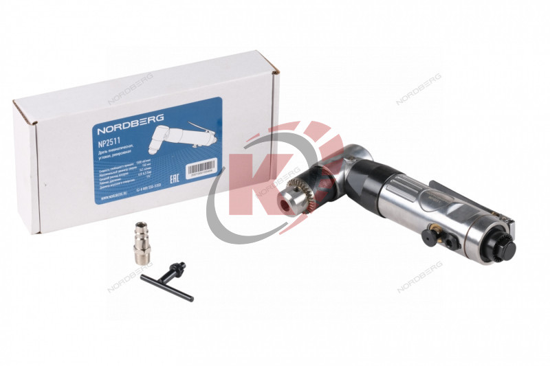 Пневмодрель угловая d=10, n=1800 об/мин ЗВП (NP2511) Nordberg