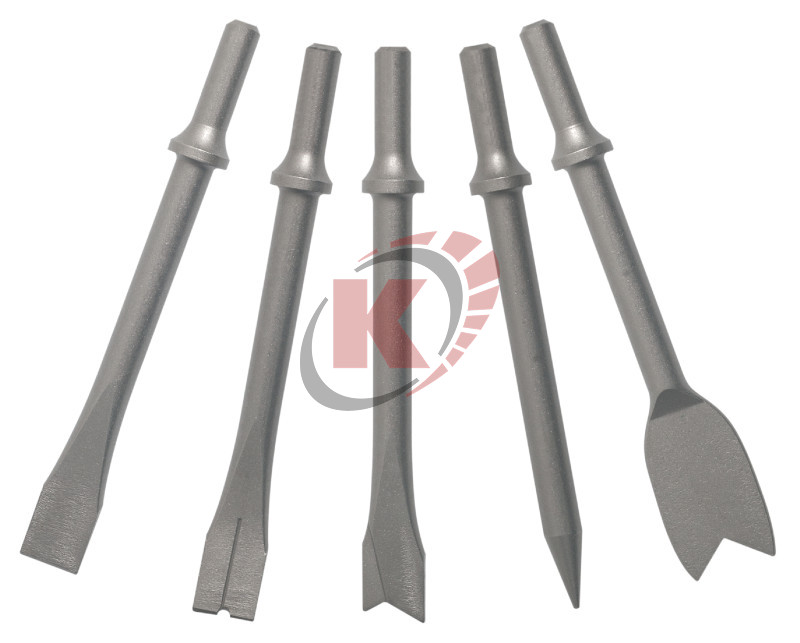 Набор зубил для пневмомолотка 5пр. (PH-1008R) Licota