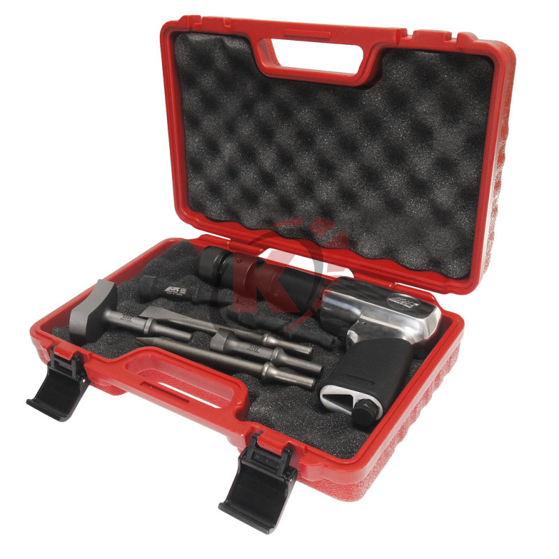 Пневмомолоток (JTC-3310K) 8пр. с зубилами в кейсе JTC