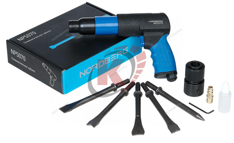 Пневмомолоток 250мм с насадками (NP5070) Nordberg