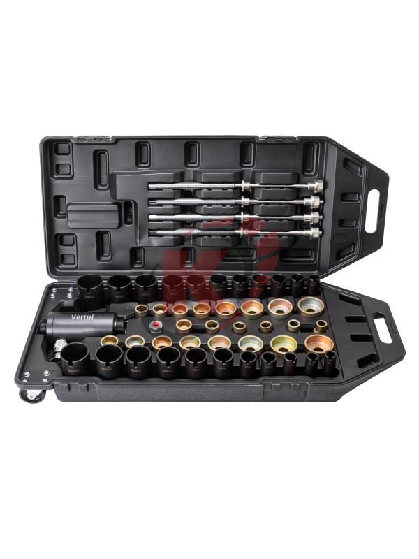 Съемник сайлентблоков гидравлический 49пр. (VR50370) Vertul