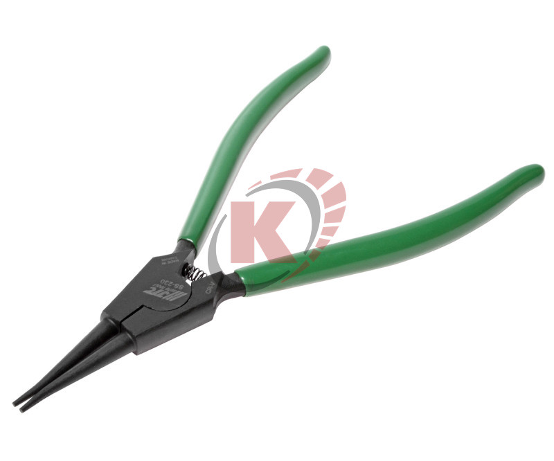 Съемник внешних стопорных колец щипцы прямые длина 230мм (JTC-SS230)