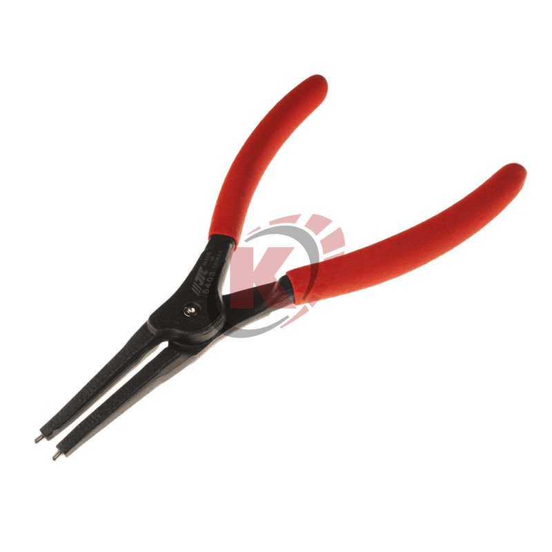 Съемник внешних стопорных колец разжимной прямой длина 180мм (JTC-5403)