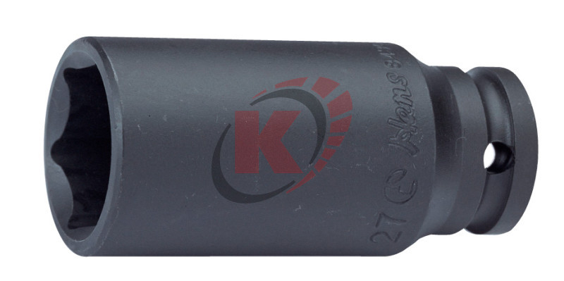 Головка торцевая 6гр. 1/2" S=46мм L=80мм ударная (84300M46) Hans