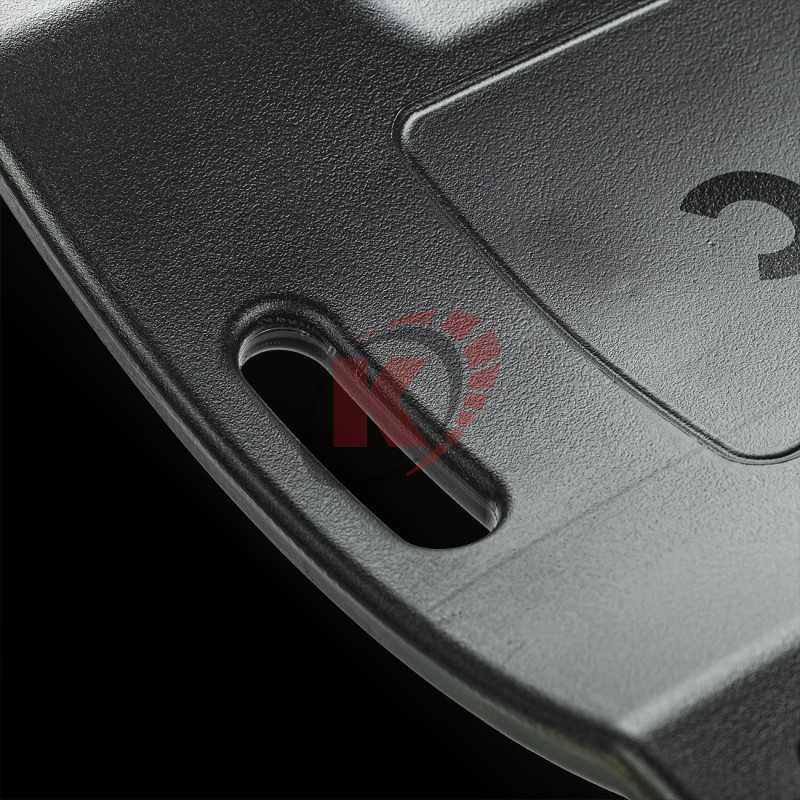 Лежак ремонтный 6 колес пластиковый (RT-CRP06) Runtec