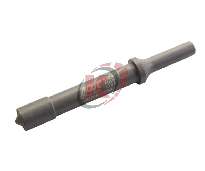 Зубило для пневмомолотка круглое с выступом диаметром 15мм L=127мм (JTC-3329)