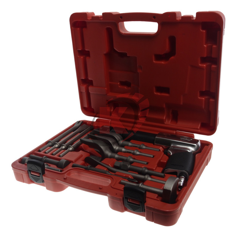 Пневмомолоток 2100 ударов в минуту с набором зубил, 15 предметов (JTC-3340)