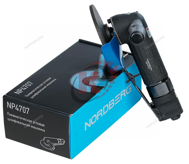 Машинка пневмошлиф. угловая 125мм, 11000об/мин (NP4707) Nordberg
