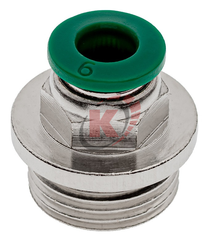 Фитинг цанговый М3/8" 6 мм, пластм. корпус (808520-6-38) Garwin