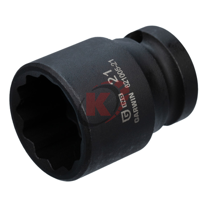 Головка торцевая 12гр. 1/2" S=21мм L=38мм ударная (621005-21) Garwin