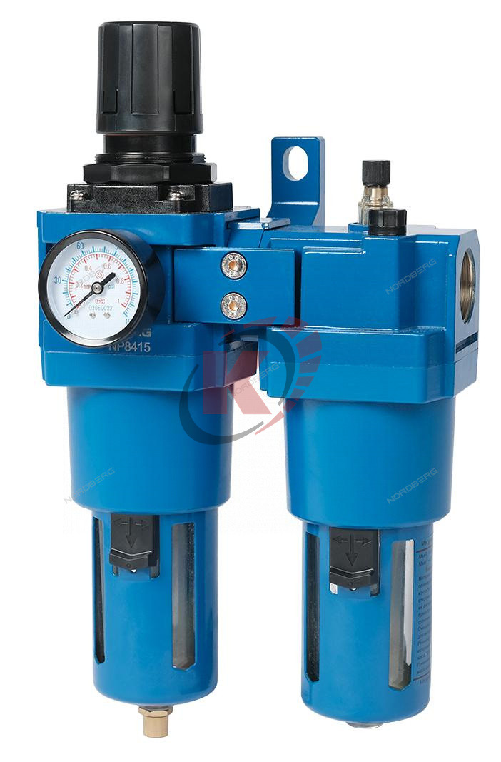 Фильтр с редуктором манометром и лубрикатором 1" (NP8415) Nordberg