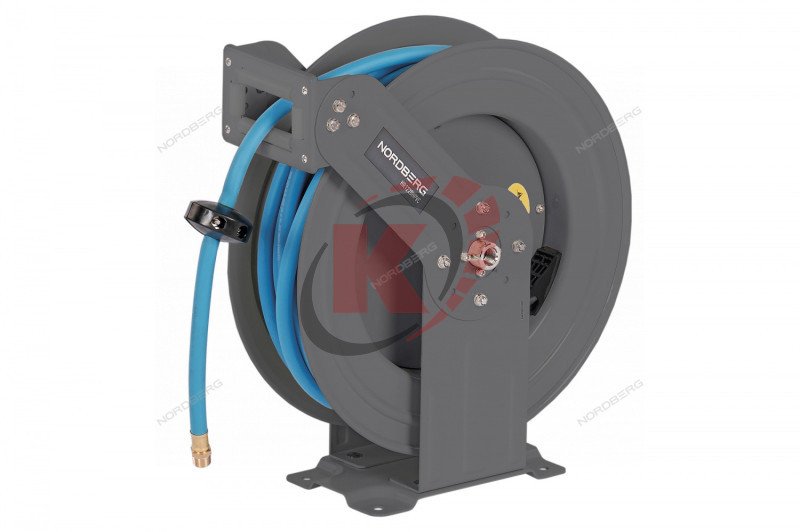 Катушка пневмошланга 20м (12,5х19мм) 20bar, M1/2"-M1/2" (HR1220HPVC) Nordberg