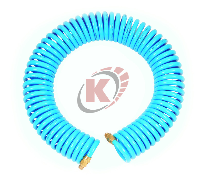 Шланг воздушный витой ПУ 15м d=8х12мм M1/4" (AP-801215MR) Licota