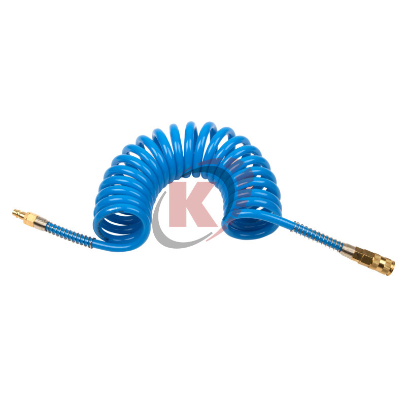 Шланг воздушный витой ПУ 5м d=8х12мм мама/папа (808750-0812-05) Garwin