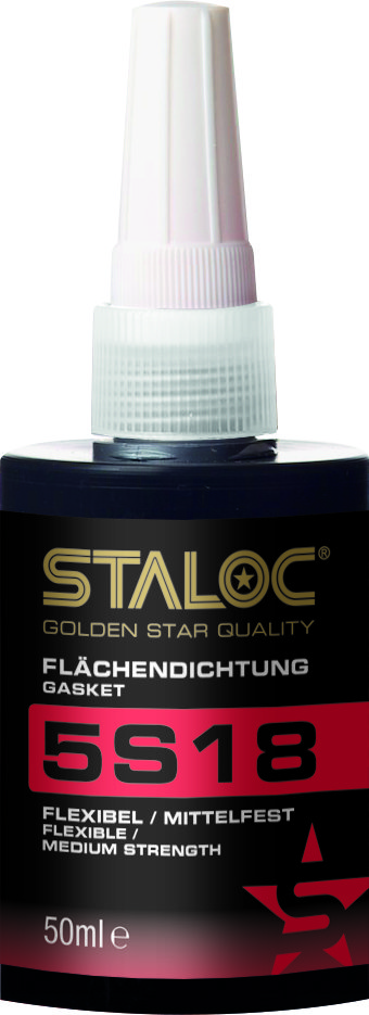 Герметик фланцевый анаэробный ср. пр. вибростойкий 50 мл. (5S18) STALOC