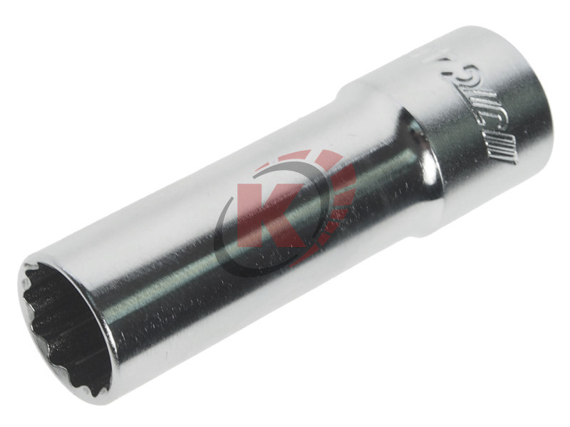 Головка свечная 12-гр. S=14 1/2" резиновый фиксатор (JTC-46514)