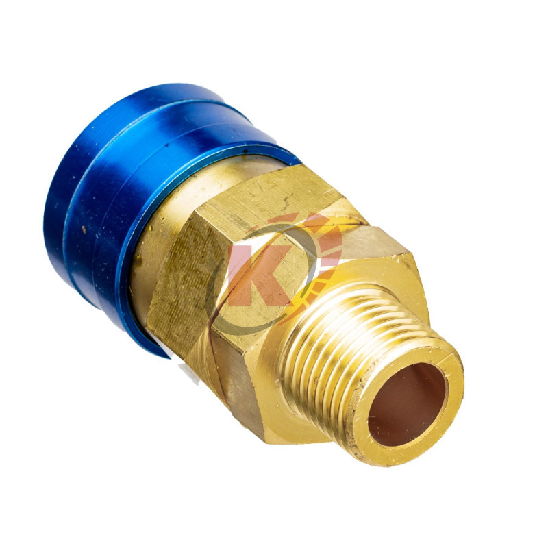 Быстроразъем "мама" наружная резьба M3/4" высокой проп. способности латунь (808215-34) Garwin