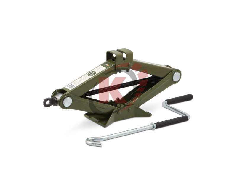 Домкрат винтовой ромбический 1,5 тонны, 95—390 мм (901215) ДТ