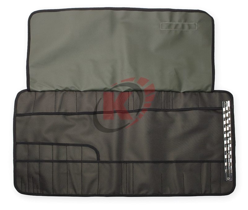 Сумка для набора инструментов с планкой для головок 1/2", 30 карманов (974443) ДТ