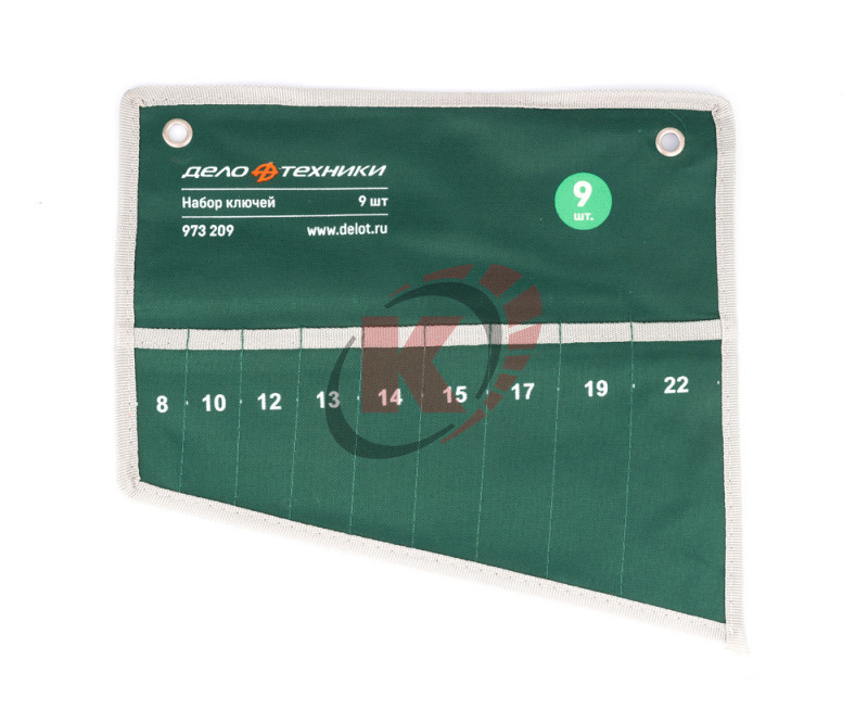 Сумка для набора комбинированных ключей 9 предм. 511091 (973209) ДТ