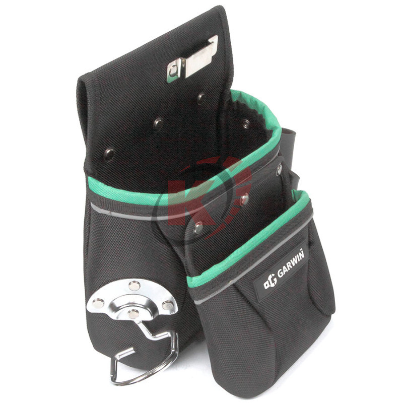 Сумка поясная монтажника, 2 кармана (GA-TP02) Garwin