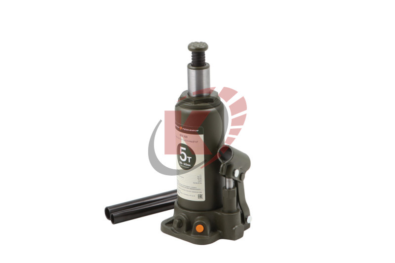 Домкрат гидравлический бутылочный 5 тонн, 216—413 мм (903150) ДТ