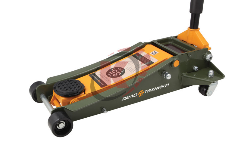 Домкрат подкатной двухплунжерный 3.5 тонны, 100—533 мм (904435) ДТ