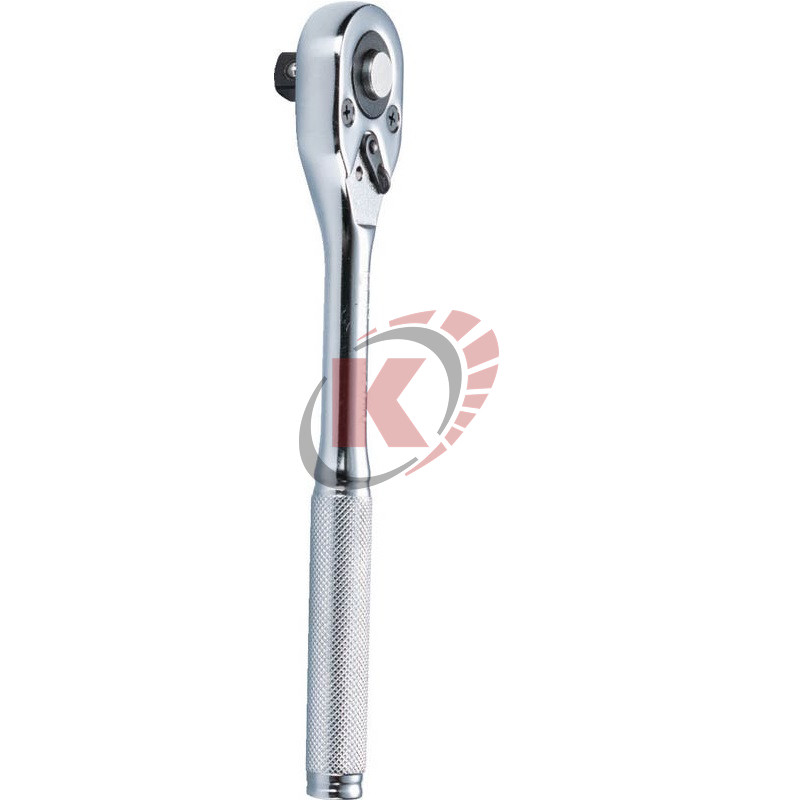 Ключ трещеточный 1/2" 24Т L=250мм металл. ручка (4120NQ) Hans