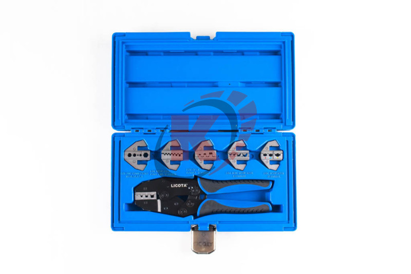 Пассатижи для обжима проводов в наборе с 6-ю губками (ACP-10001) Licota АКЦИЯ