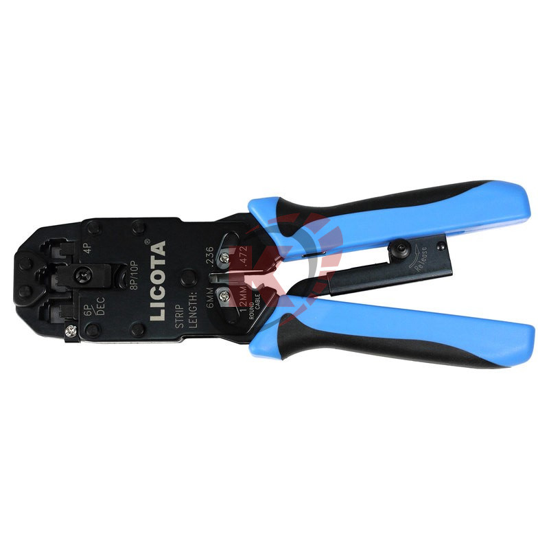 Пассатижи для обжима проводов RJ-11/12/45 (ACP-600AR) Licota