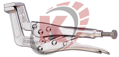 Зажим с фиксатором фигурные 150 мм (APT-39009) Licota