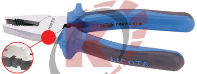 Плоскогубцы комб. 200мм с дополнит. кусачками (APT-36011D) Licota