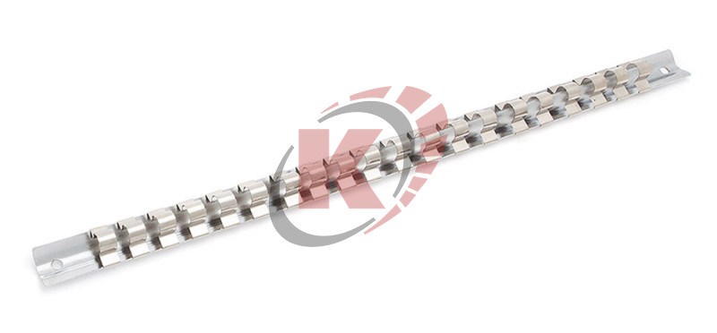 Планка для головок металлическая 3/8", 20 посадочных мест (976120) ДТ