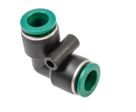 Фитинг угловой соединитель цанга 12мм, пластм. корпус (808550-Г-12-12) Garwin