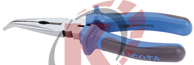 Тонкогубцы загнутые 160мм (APT-36003B) Licota