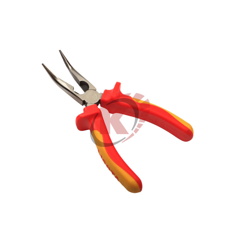 Тонкогубцы загнутые 160мм 1000В (APT-37003A) Licota