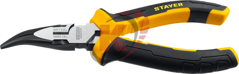 Тонкогубцы загнутые 160мм (2203-4-16) Stayer