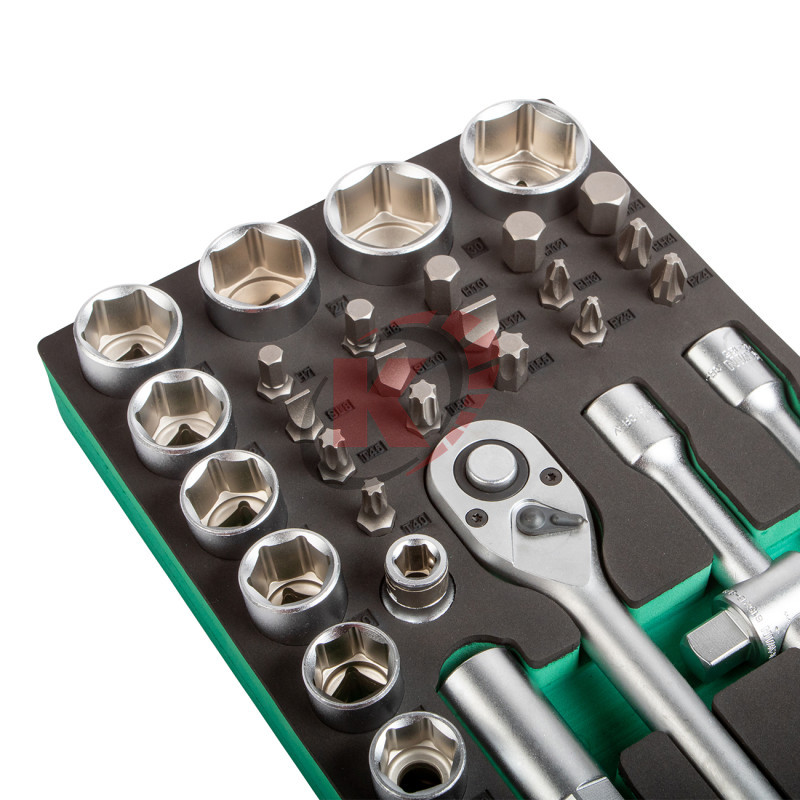 Набор торцевых головок 1/2" 41пр.10-32 (646062) ложемент EVA Garwin