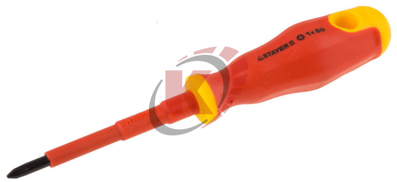 Отвертка крест. PH1х80 1000V (25142-1-08) Stayer