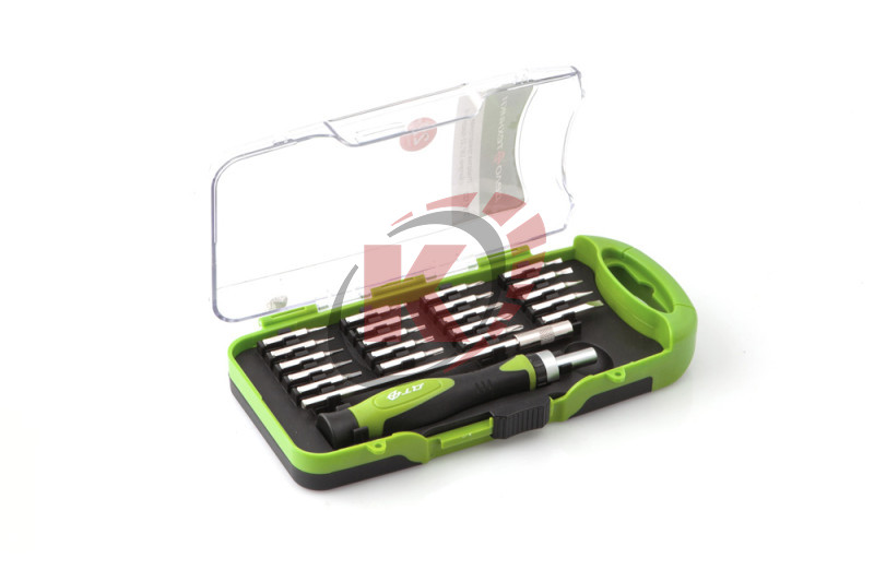 Отвертка трещеточная для точных работ с битами 22пр. (787122) ДТ