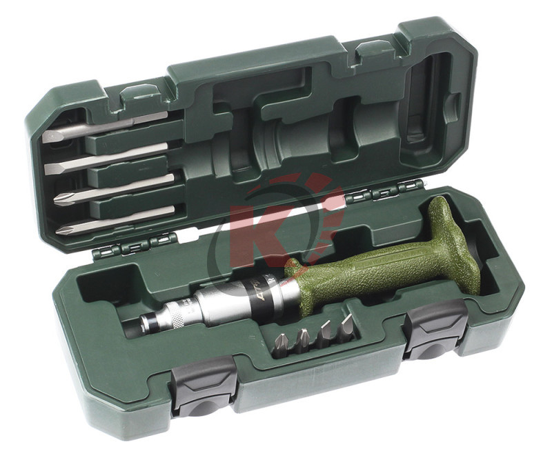 Отвертка ударная с защитной рукояткой SL8,10;РH2,3 L=36 и 80 мм (766918) ДТ