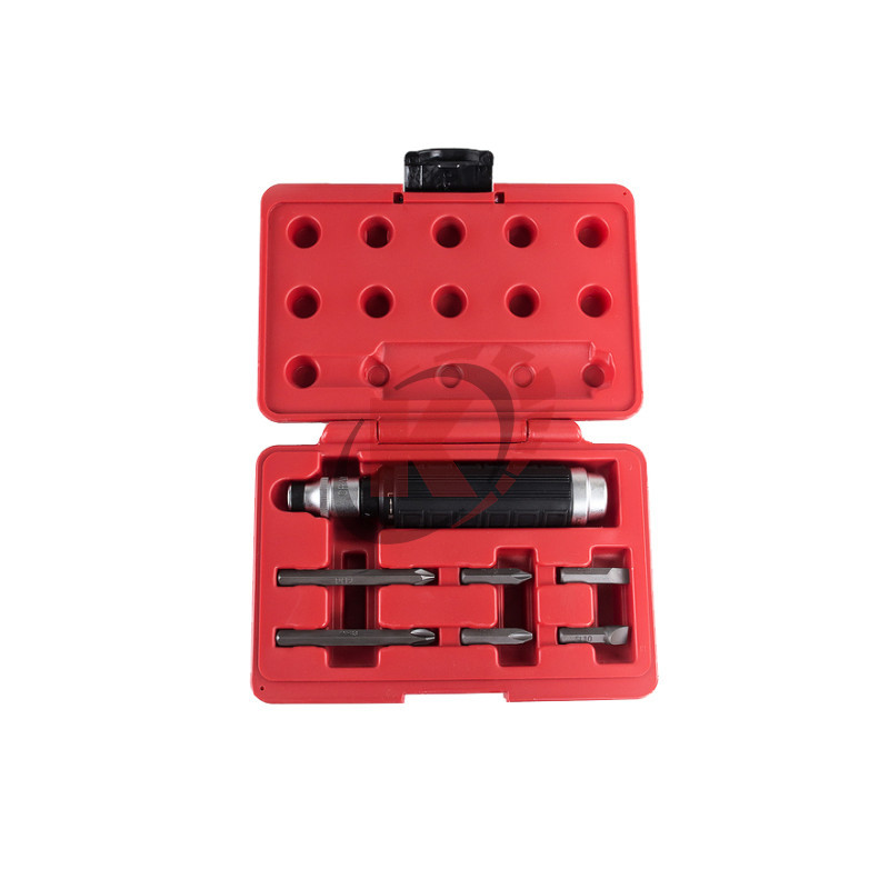 Отвертка ударная 5/16" пласт. ручка 6 бит (ABD-73003) Licota