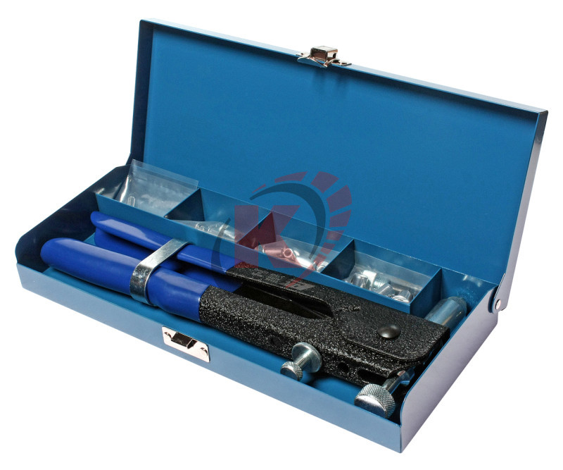 Заклепочник резьбовой с набором заклепок 3, 4, 5, 6мм (JTC-5821A)