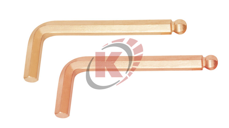 Ключ 6-гр. с шарообразным наконечником искробезопасный 12 мм (GSS-VGA12) Garwin