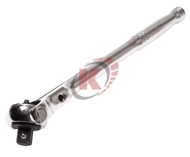 Ключ трещоточный 1/2" 72Т L=286мм шарнирный металл ручка (JTC-3417)